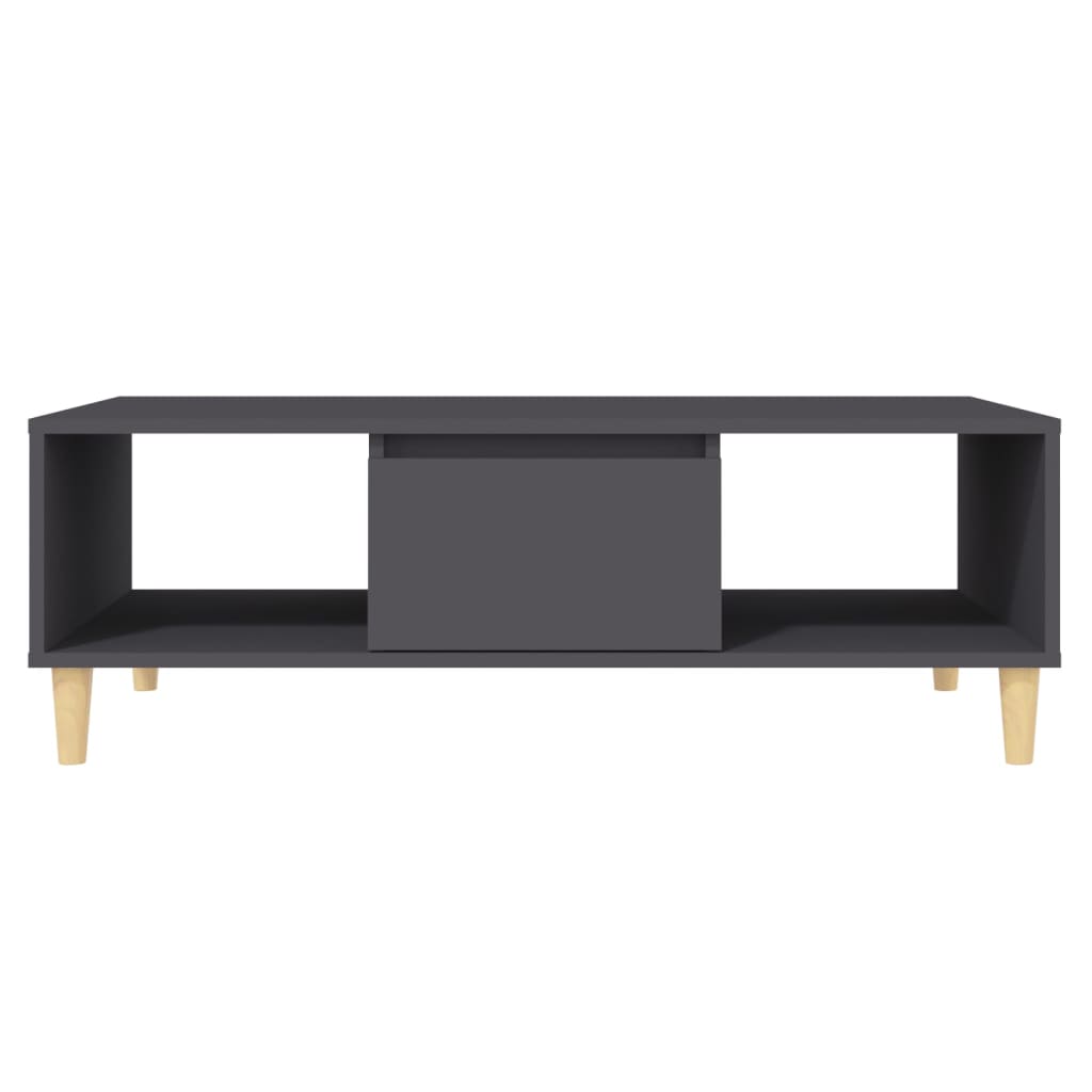 Salontafel 03,5X60X35 Cm Spaanplaat Grijs