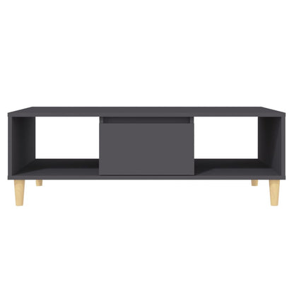 Salontafel 03,5X60X35 Cm Spaanplaat Grijs