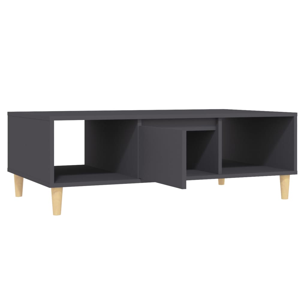 Salontafel 03,5X60X35 Cm Spaanplaat Grijs