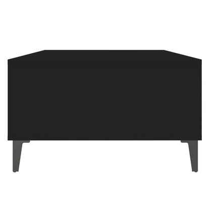 Salontafel 03,5X60X35 Cm Spaanplaat Zwart