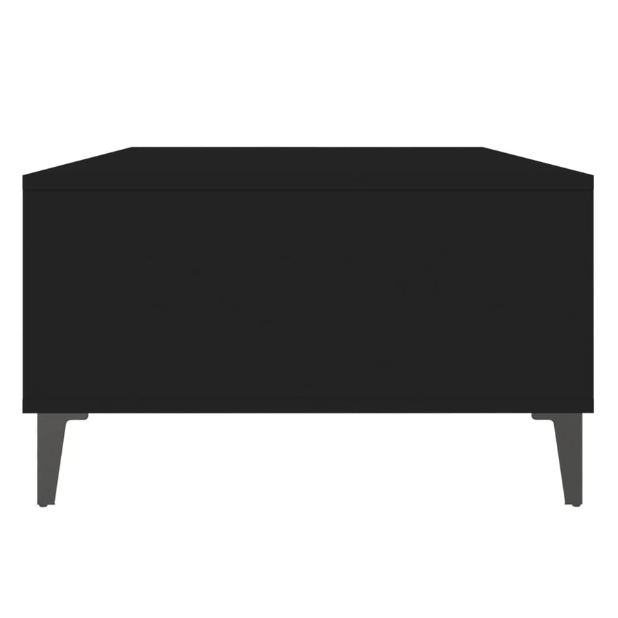 Salontafel 03,5X60X35 Cm Spaanplaat Zwart