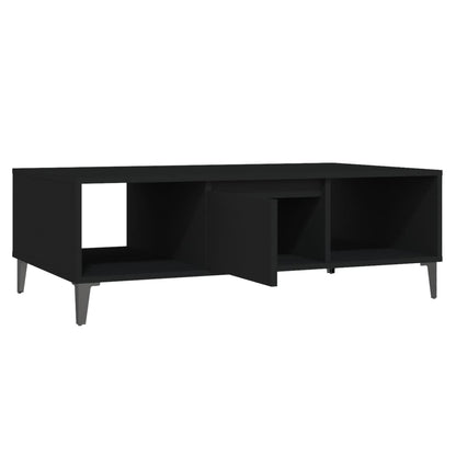 Salontafel 03,5X60X35 Cm Spaanplaat Zwart