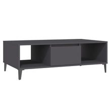 Salontafel 03,5X60X35 Cm Spaanplaat Grijs
