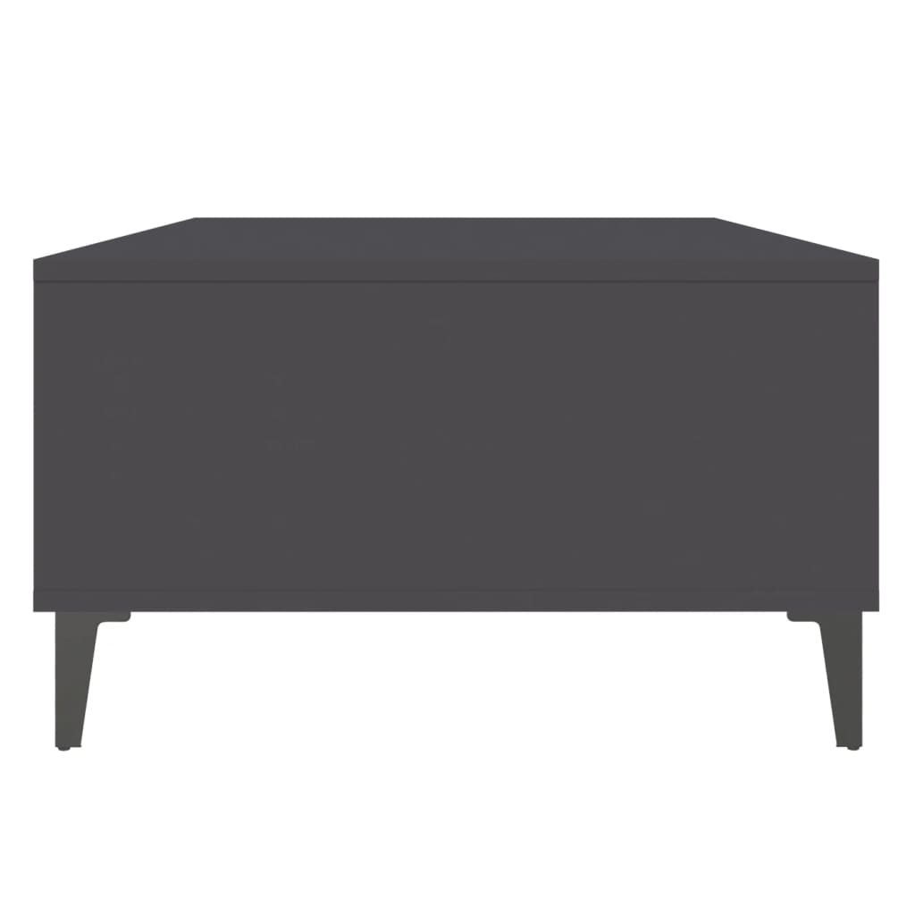 Salontafel 03,5X60X35 Cm Spaanplaat Grijs