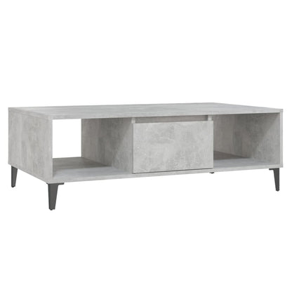 Salontafel 03,5X60X35 Cm Spaanplaat Betongrijs