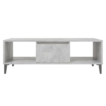 Salontafel 03,5X60X35 Cm Spaanplaat Betongrijs