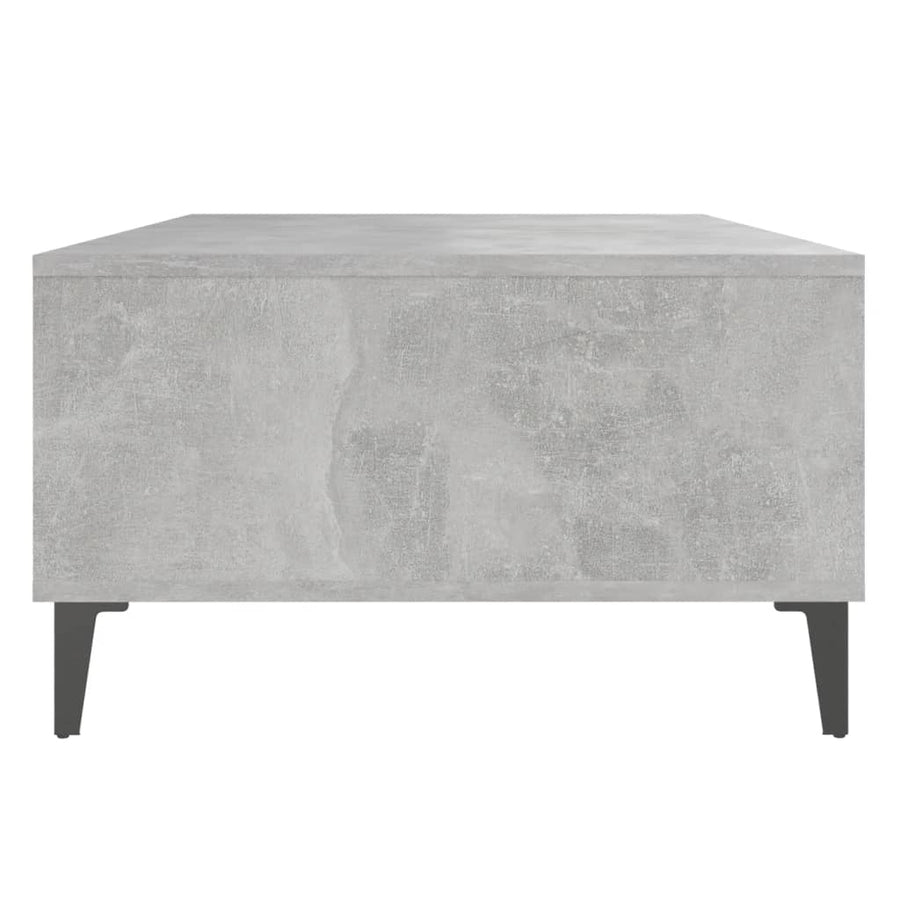 Salontafel 03,5X60X35 Cm Spaanplaat Betongrijs
