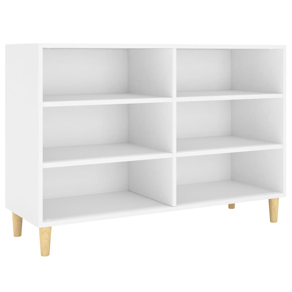 Dressoir 103,5X35X70 Cm Bewerkt Hout Wit