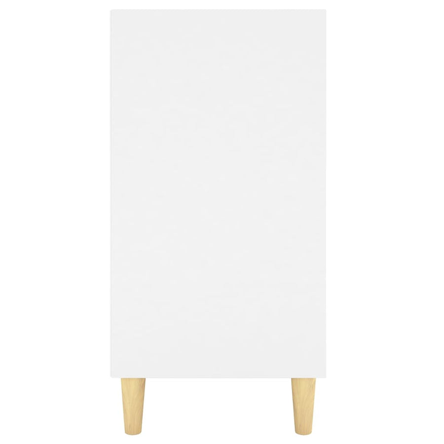 Dressoir 103,5X35X70 Cm Bewerkt Hout Wit
