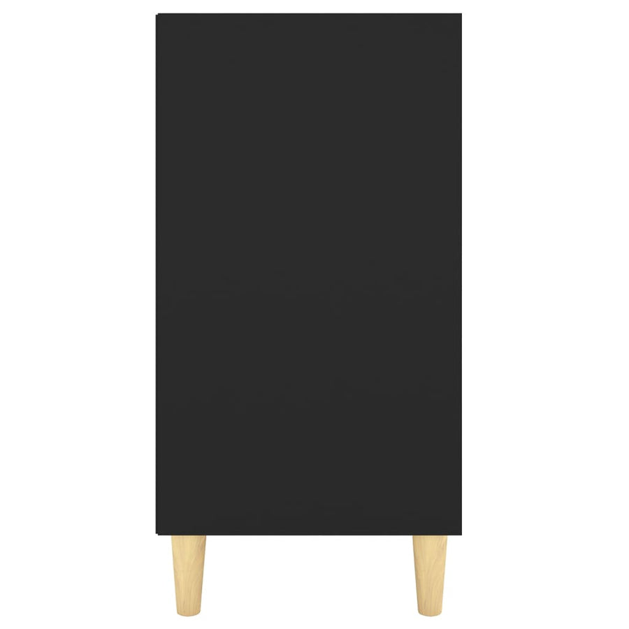 Dressoir 03,5X35X70 Cm Bewerkt Hout Zwart