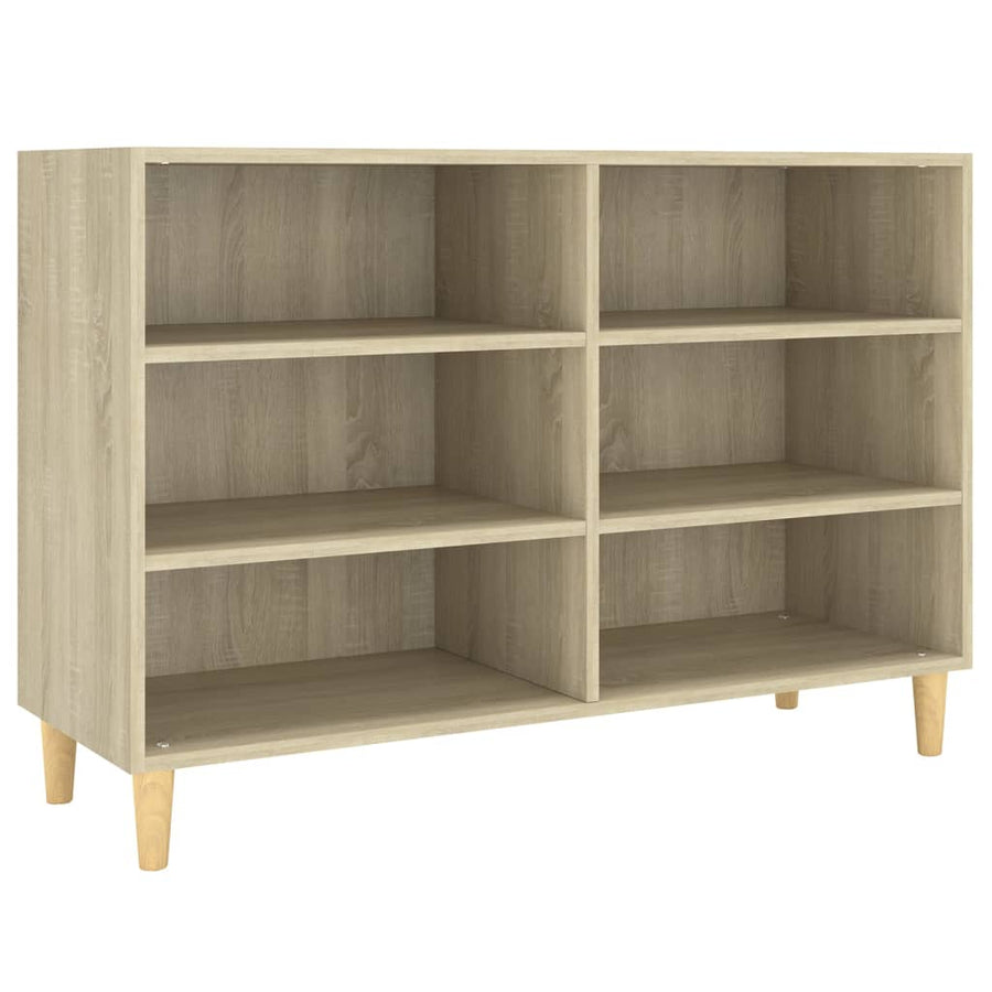 Dressoir 103,5X35X70 Cm Bewerkt Hout Sonoma Eikenkleurig
