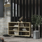 Dressoir 103,5x35x70 cm spaanplaat sonoma eiken