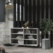 Dressoir 103,5x35x70 cm spaanplaat betongrijs