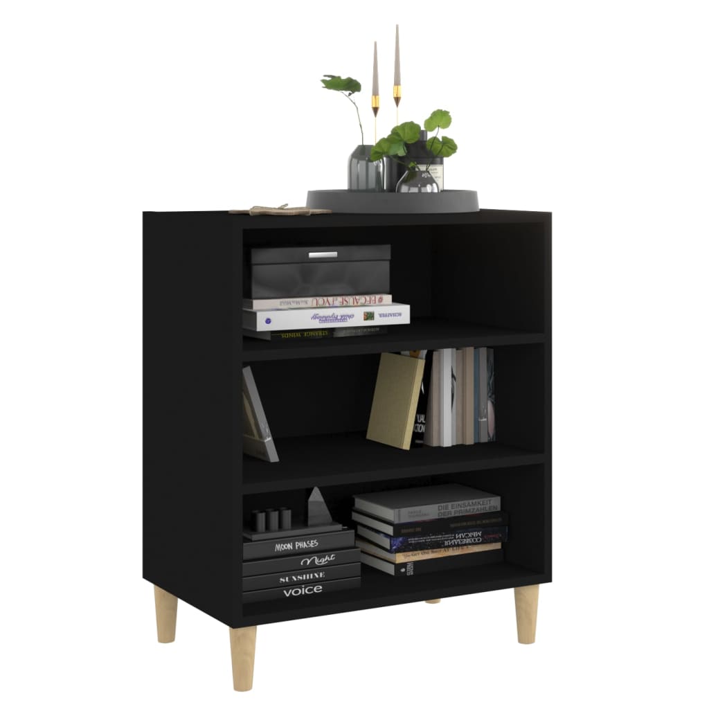 Dressoir 57X35X70 Cm Spaanplaat Zwart