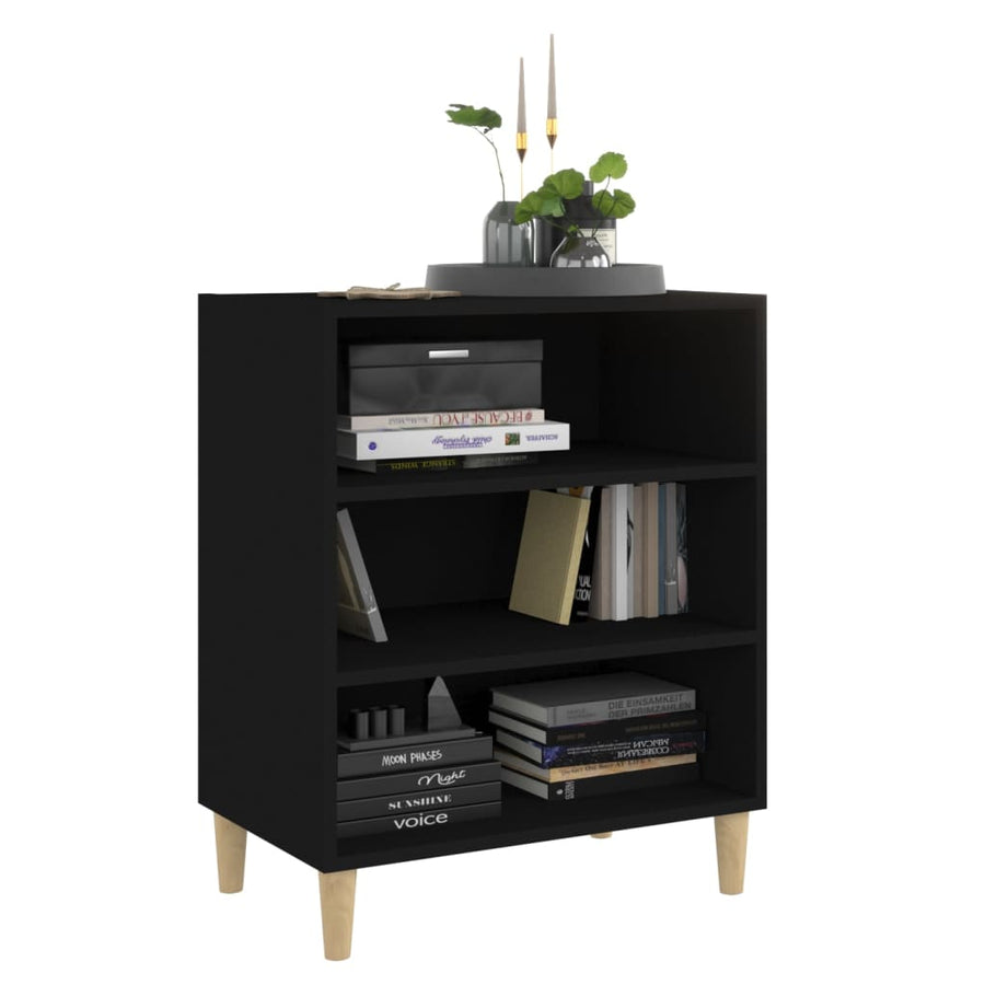 Dressoir 57X35X70 Cm Spaanplaat Zwart