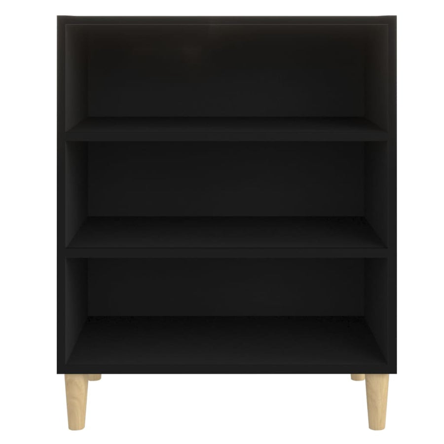 Dressoir 57X35X70 Cm Spaanplaat Zwart