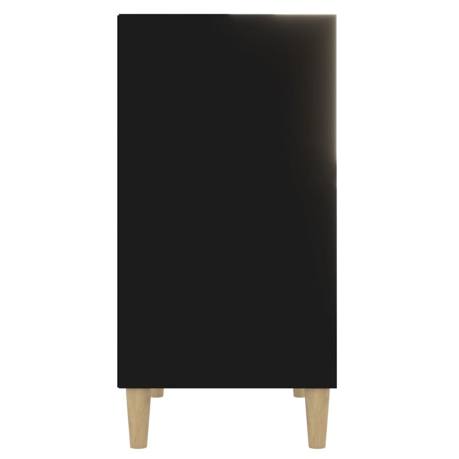 Dressoir 57X35X70 Cm Spaanplaat Zwart