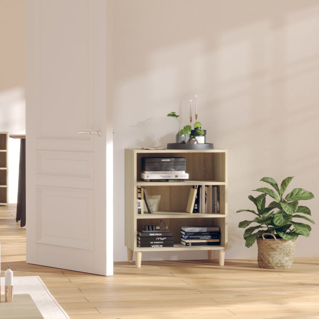 Dressoir 57X35X70 Cm Spaanplaat Kleurig Sonoma eiken