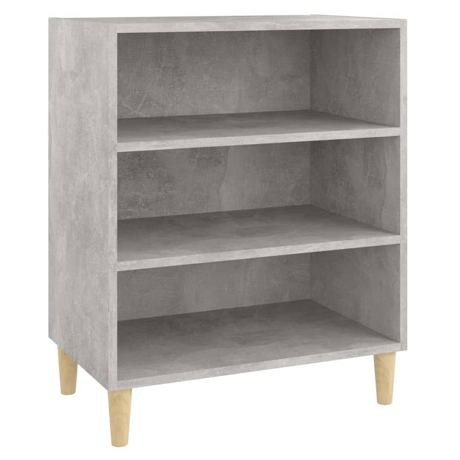 Dressoir 57X35X70 Cm Spaanplaat Betongrijs