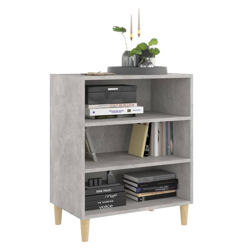 Dressoir 57X35X70 Cm Spaanplaat Betongrijs
