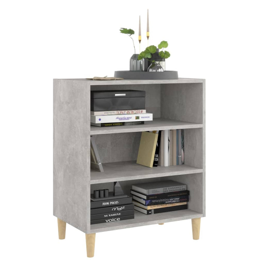 Dressoir 57X35X70 Cm Spaanplaat Betongrijs