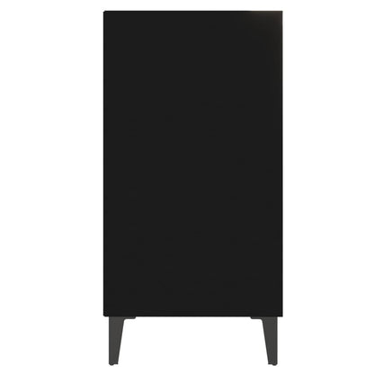 Dressoir 57X35X70 Cm Spaanplaat Zwart 1