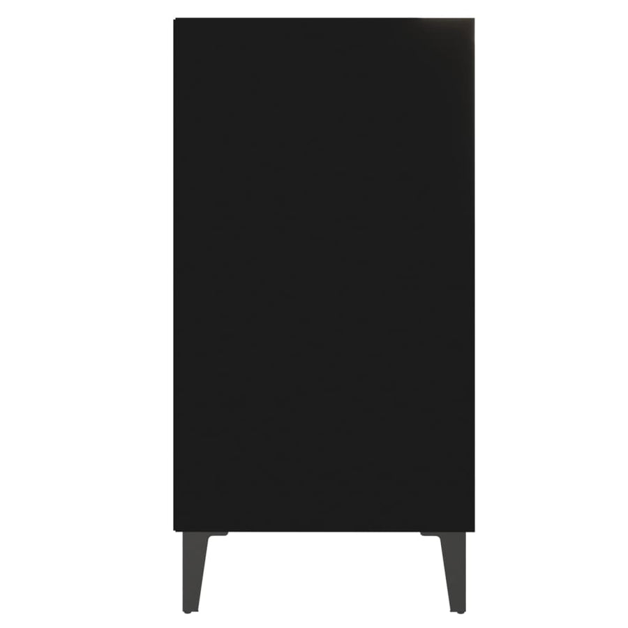 Dressoir 57X35X70 Cm Spaanplaat Zwart 1