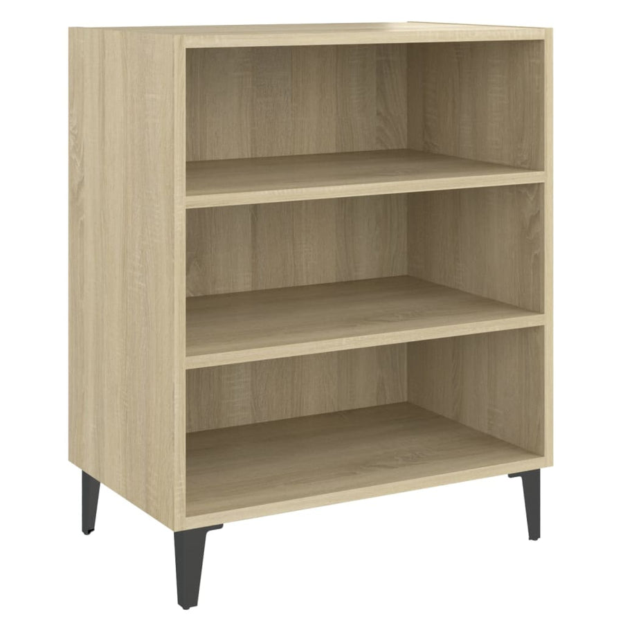 Dressoir 57X35X70 Cm Spaanplaat Kleurig Sonoma eiken