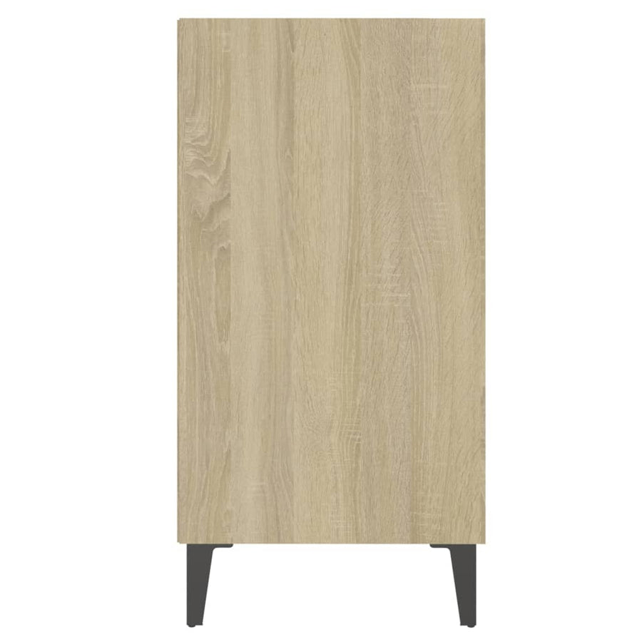 Dressoir 57X35X70 Cm Spaanplaat Kleurig Sonoma eiken