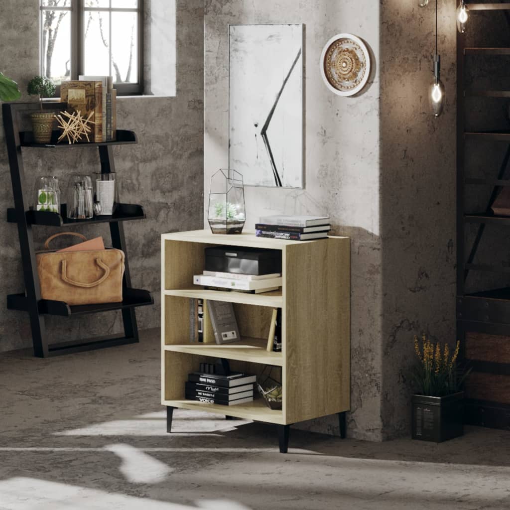 Dressoir 57X35X70 Cm Spaanplaat Kleurig Sonoma eiken
