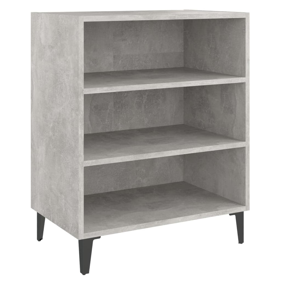 Dressoir 57X35X70 Cm Spaanplaat Betongrijs