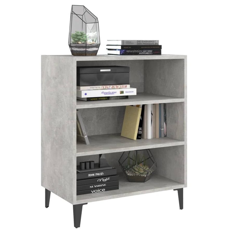 Dressoir 57X35X70 Cm Spaanplaat Betongrijs