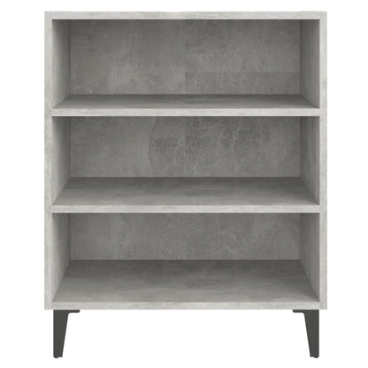 Dressoir 57X35X70 Cm Spaanplaat Betongrijs