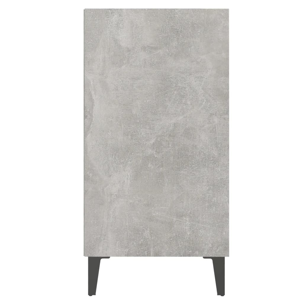 Dressoir 57X35X70 Cm Spaanplaat Betongrijs