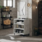 Dressoir 57x35x70 cm spaanplaat betongrijs