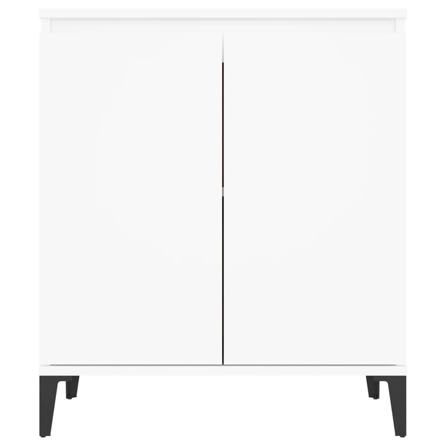 Dressoir 60X35X70 Cm Bewerkt Hout Wit
