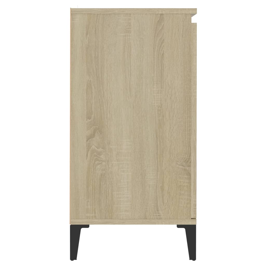 Dressoir 60x35x70 cm spaanplaat sonoma eikenkleurig Sonoma eiken