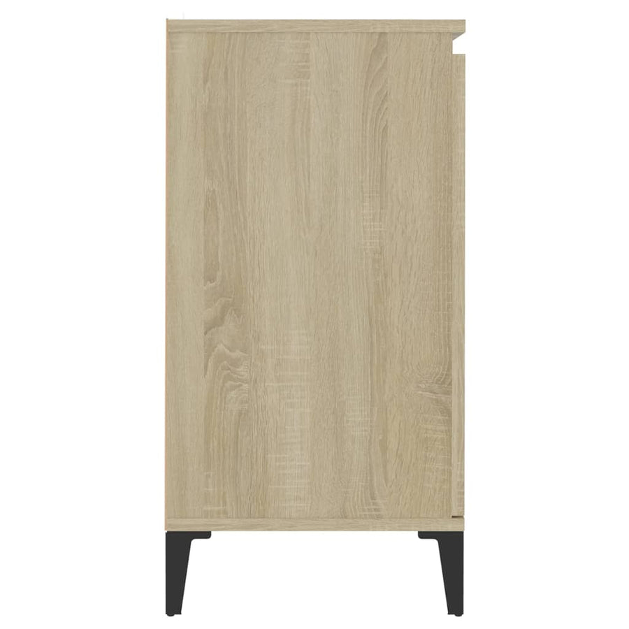 Dressoir 60x35x70 cm spaanplaat sonoma eikenkleurig Sonoma eiken