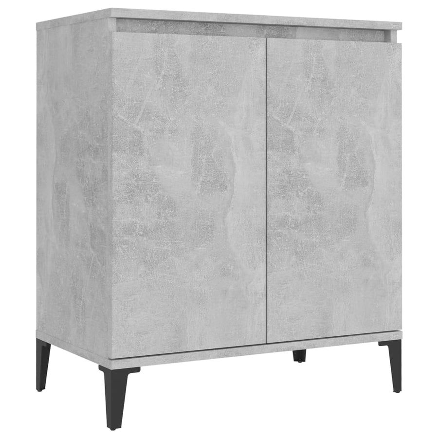 Dressoir 60x35x70 cm spaanplaat betongrijs Betongrijs