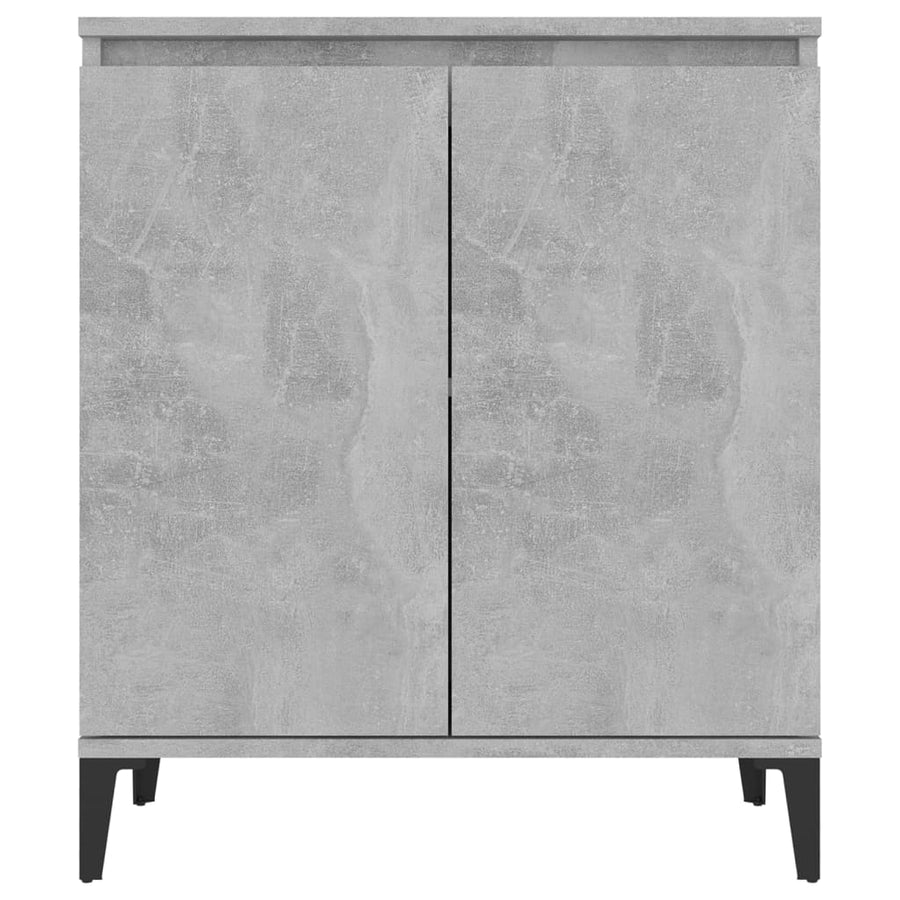 Dressoir 60x35x70 cm spaanplaat betongrijs Betongrijs