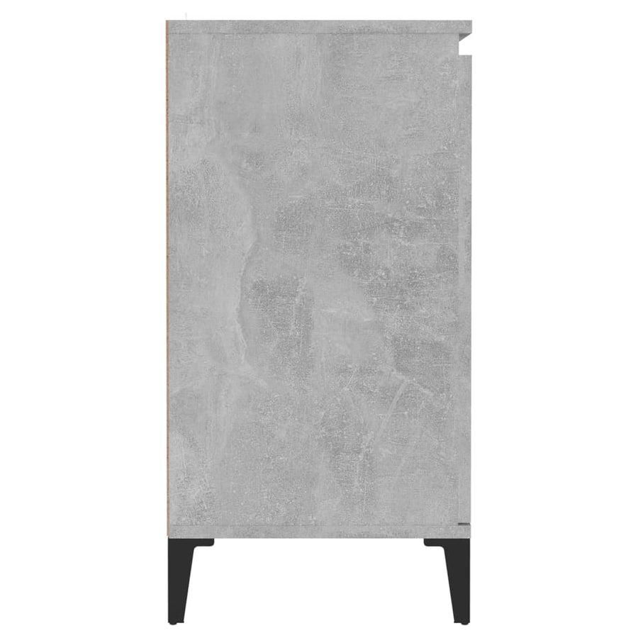 Dressoir 60x35x70 cm spaanplaat betongrijs Betongrijs