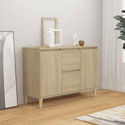 Dressoir 101x35x70 cm spaanplaat sonoma eiken