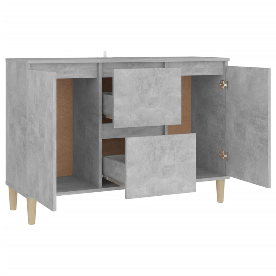 Dressoir 03,5X35X70 Cm Spaanplaat Betongrijs