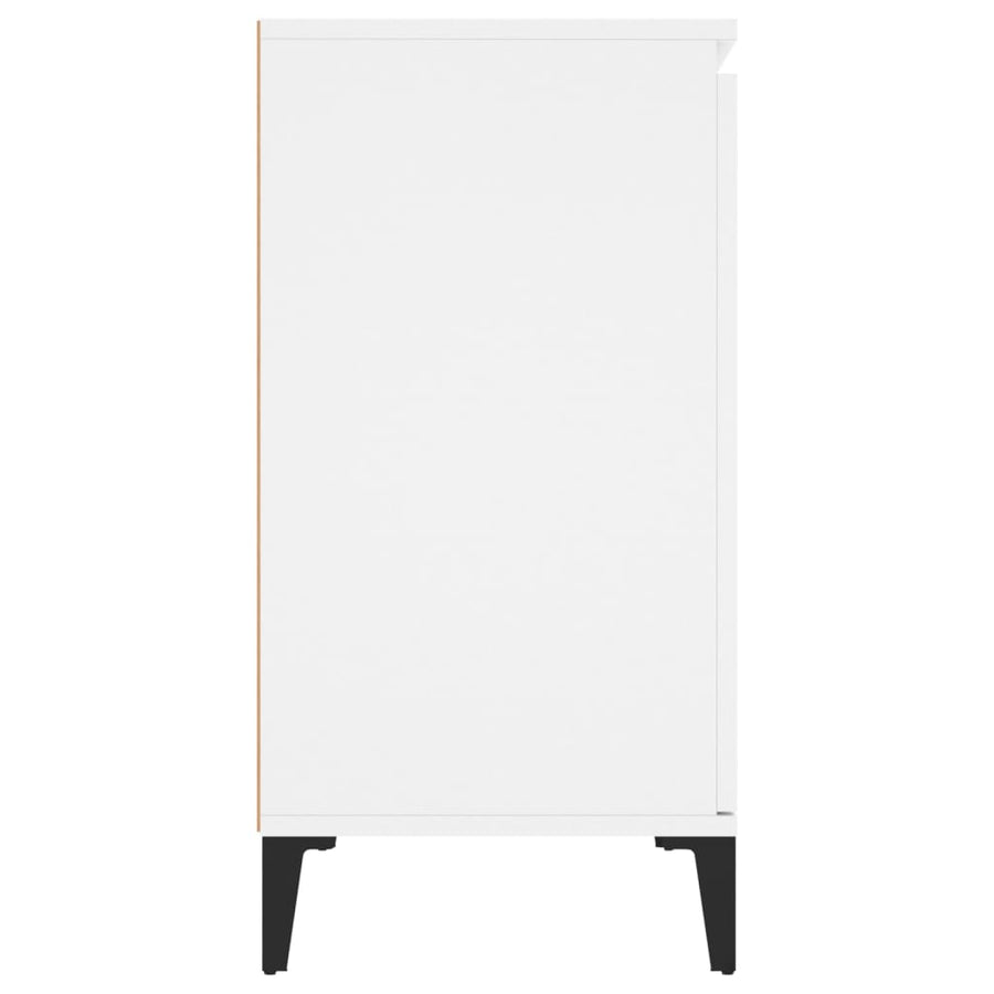 Dressoir 104x35x70 cm spaanplaat wit Wit