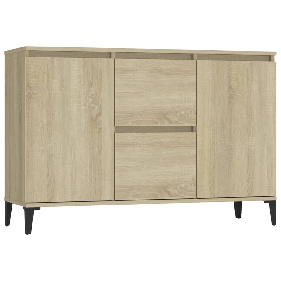 Dressoir 04X35X70 Cm Spaanplaat Kleurig Sonoma eiken