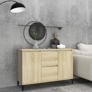 Dressoir 104x35x70 cm spaanplaat sonoma eiken