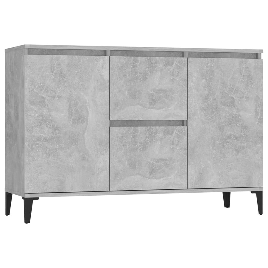 Dressoir 04X35X70 Cm Spaanplaat Betongrijs