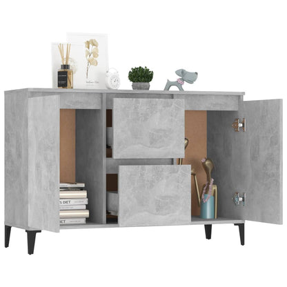 Dressoir 04X35X70 Cm Spaanplaat Betongrijs