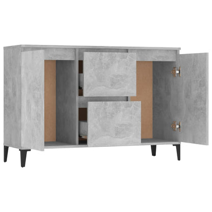 Dressoir 04X35X70 Cm Spaanplaat Betongrijs