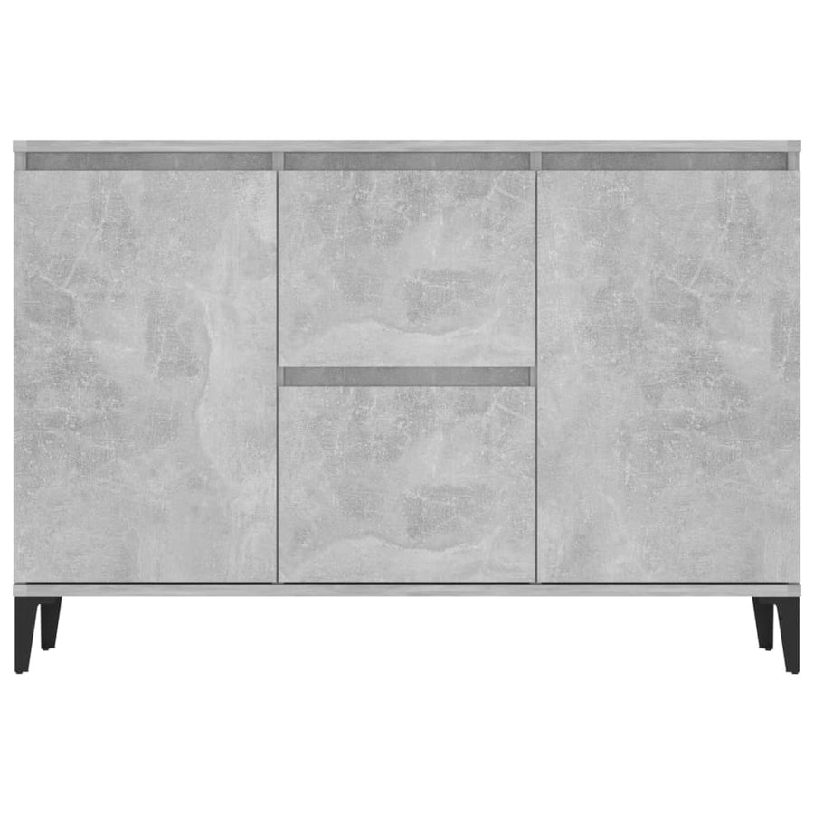 Dressoir 04X35X70 Cm Spaanplaat Betongrijs